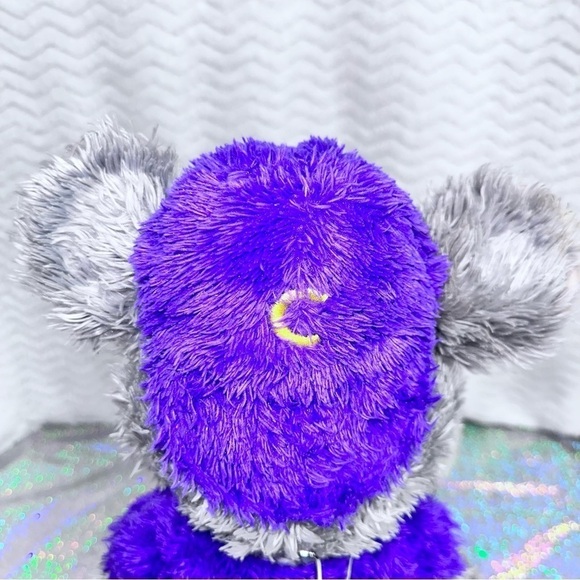 Chuck E. Cheese’s 20” Stuffed Mouse Purple Hat Shirt Red Shorts 2010 RARE Plush - Picture 12 of 13